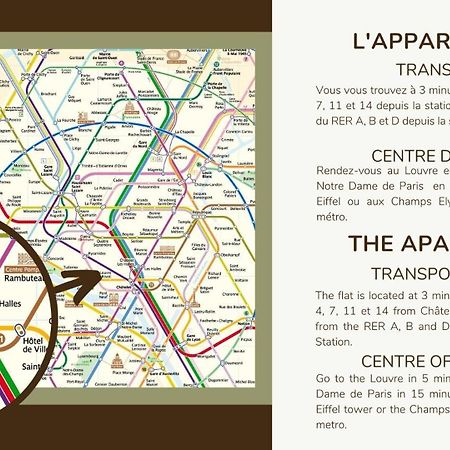 Appart 8Pers#Rivoli#Samaritaine#Pont Neuf Paris Luaran gambar